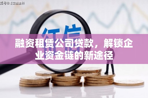 新洲融资租赁公司贷款，解锁企业资金链的新途径